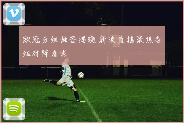 欧冠分组抽签揭晓 新浪直播聚焦各组对阵看点