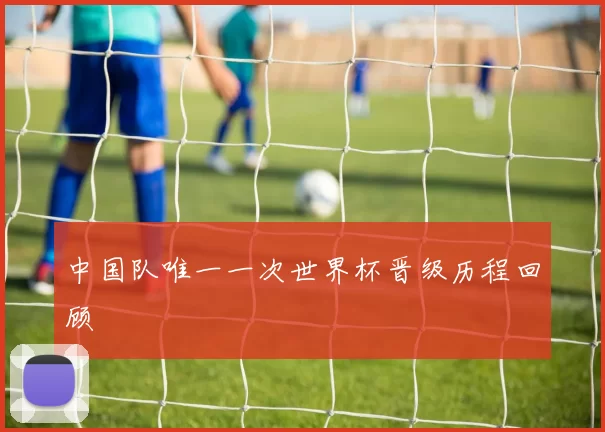 中国队唯一一次世界杯晋级历程回顾