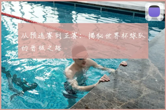 从预选赛到正赛：揭秘世界杯球队的晋级之路