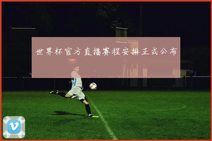 世界杯官方直播赛程安排正式公布